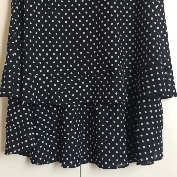 Polka Dot Drop Waist Dress - Picture 3 of 5